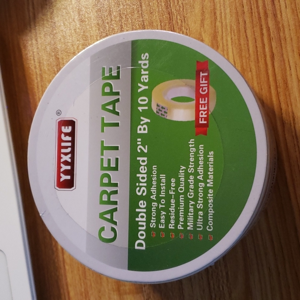 Carpet Tape Double Sided 2" x 10 yds Roll